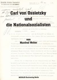 Produktbild: Carl von Ossietzky und die Nationalsozialisten