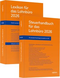 Produktbild: Buchpaket Lexikon f&uuml;r das Lohnb&uuml;ro und Steuerhandbuch 2026