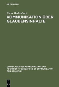 Produktbild: Kommunikation &uuml;ber Glaubensinhalte