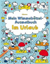Produktbild: Mein Wimmelr&auml;tsel-Ausmalbuch: Im Urlaub