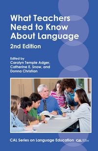 Produktbild: What Teachers Need to Know About Language