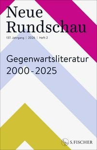 Produktbild: Neue Rundschau 2026/2