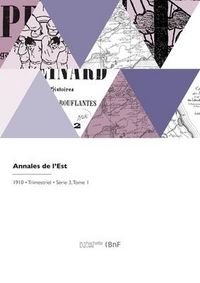 Produktbild: Annales de l'Est