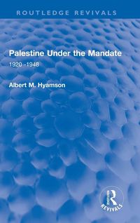 Produktbild: Palestine Under the Mandate