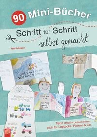 Produktbild: 90 Mini-B&uuml;cher Schritt f&uuml;r Schritt selbst gemacht