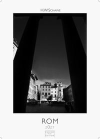 Produktbild: Rom schwarz-weiss Kalender 2027 &ndash; Wandkalender | Fotokalender Italien 59x42cm Grosses Format - . mit Historischen Motiven - Perfekt f&uuml;r Kunst, Architektur & Rom-Liebhaber