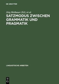 Produktbild: Satzmodus zwischen Grammatik und Pragmatik