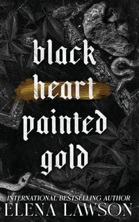 Produktbild: Black Heart Painted Gold