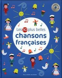 Produktbild: Les 30 plus belles chansons fran&ccedil;aises: avec un CD