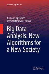 Produktbild: Big Data Analysis: New Algorithms for a New Society
