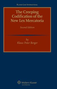Produktbild: Creeping Codification of the New Lex Mercatoria