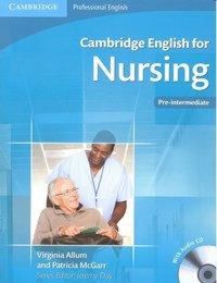 Produktbild: Cambridge English for Nursing Pre-intermediate Student's Book with Audio CD