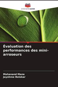 Produktbild: &Eacute;valuation des performances des mini-arroseurs
