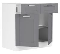 Produktbild: K&uuml;chenschrank 80 cm Unterschrank Schublade Colura