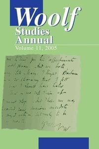 Produktbild: Woolf Studies Annual Volume 11
