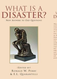 Produktbild: Perry, R: What Is a Disaster?