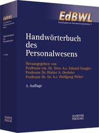 Bild vom Artikel Handwörterbuch des Personalwesens vom Autor Eduard Gaugler
