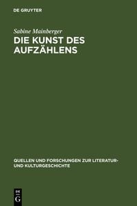 Produktbild: Die Kunst des Aufz&auml;hlens