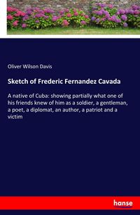 Produktbild: Sketch of Frederic Fernandez Cavada