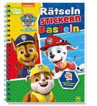 Produktbild: PAW Patrol - R&auml;tseln Stickern Basteln
