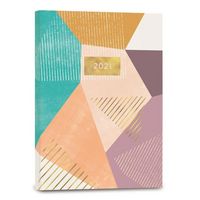 Produktbild: Peach Geometric 2021 Weekly Planner