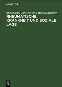 Produktbild: Rheumatische Krankheit und soziale Lage