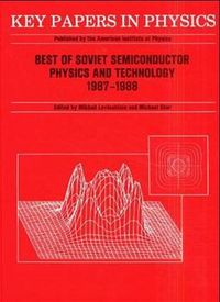Produktbild: Best of Soviet Semiconductor Physics and Technology