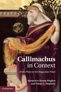 Produktbild: Callimachus in Context