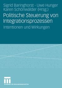 Produktbild: Politische Steuerung von Integrationsprozessen