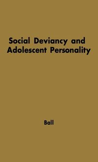 Produktbild: Social Deviancy and Adolescent Personality