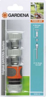 Produktbild: Gardena 18286-20 Kunststoff Hahnanschluss 13mm (1/2\") &Oslash;, 24,2mm (3/4\") IG Set