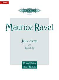 Produktbild: Ravel, M: Jeux d'Eau for Piano