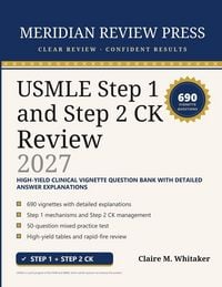Produktbild: USMLE Step 1 and Step 2 CK Review 2027