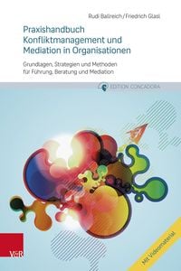 Produktbild: Praxishandbuch Konfliktmanagement und Mediation in Organisationen