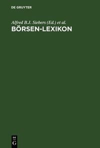 Produktbild: B&ouml;rsen-Lexikon