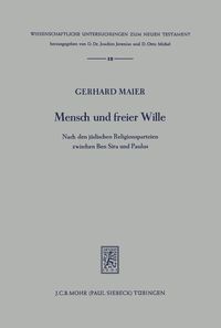 Produktbild: Mensch und freier Wille