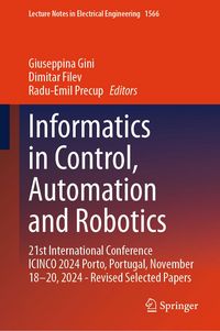 Produktbild: Informatics in Control, Automation and Robotics