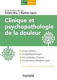 Produktbild: Clinique et psychopathologie de la douleur