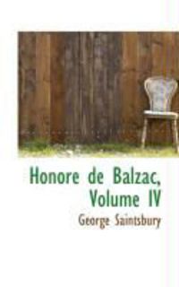 Produktbild: Honor de Balzac, Volume IV