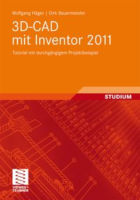 Produktbild: 3D-CAD mit Inventor 2011
