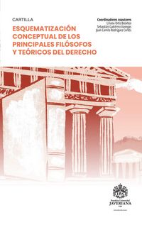 Produktbild: Cartilla Esquematizaci&oacute;n conceptual de los principales fil&oacute;sofos y te&oacute;ricos del Derecho