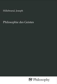 Produktbild: Philosophie des Geistes