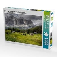 Produktbild: CALVENDO Puzzle Kolfuschger Hochalm mit Sella Massiv - Gr&ouml;den | 1000 Teile Lege-Gr&ouml;&szlig;e 64x48cm Foto-Puzzle f&uuml;r gl&uuml;ckliche Stunden
