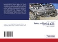 Produktbild: Design and Analysis of All-Terrain Vehicles