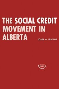 Produktbild: The Social Credit Movement in Alberta
