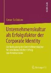 Produktbild: Unternehmenskultur als Erfolgsfaktor der Corporate Identity