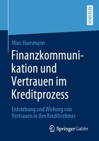 Produktbild: Finanzkommunikation und Vertrauen im Kreditprozess
