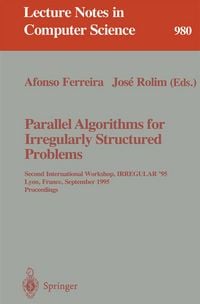 Produktbild: Parallel Algorithms for Irregularly Structured Problems