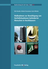 Produktbild: Ma&szlig;nahmen zur Bew&auml;ltigung von Notfallsituationen behinderter Menschen in Hochh&auml;usern