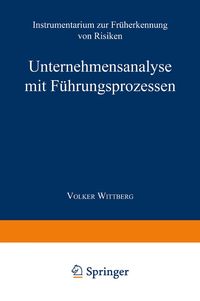 Produktbild: Unternehmensanalyse mit F&uuml;hrungsprozessen